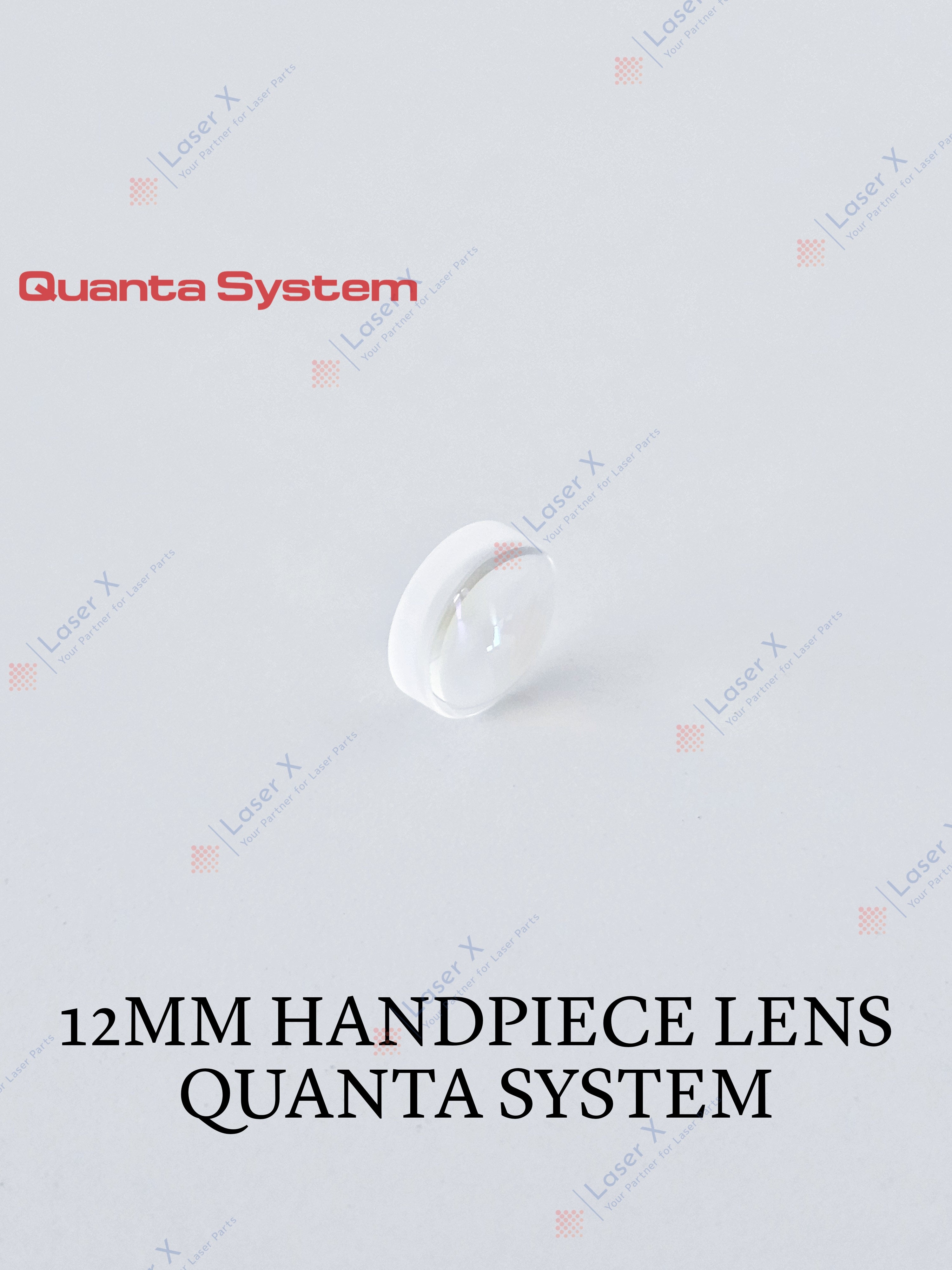 12 mm handpiece lens for Quanta System laser hair removal device (OBM003153), Duetto, Thunder, Light, Domino