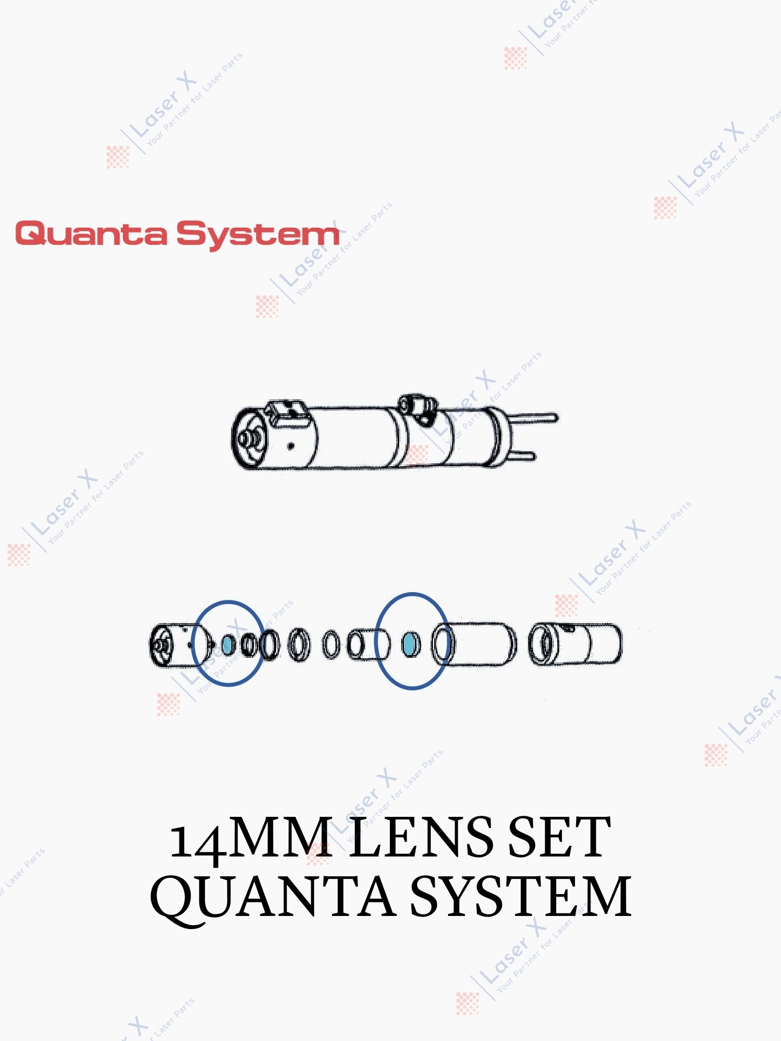 14mm Lens Set for Quanta System