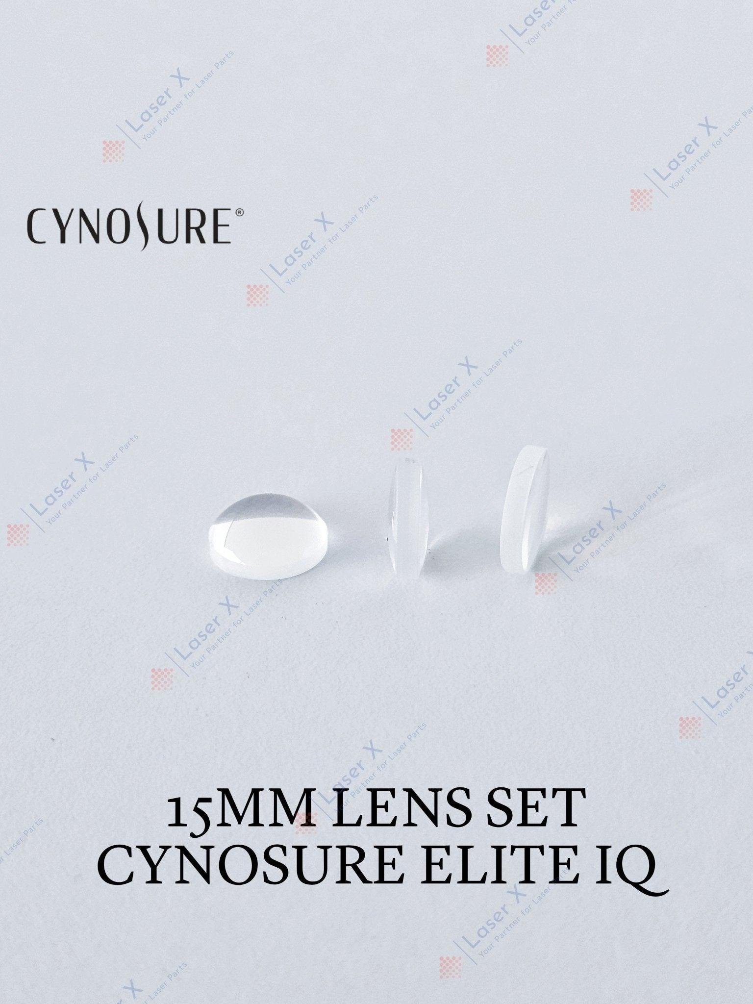 15mm Handpiece Lens Set, Cynosure Elite IQ