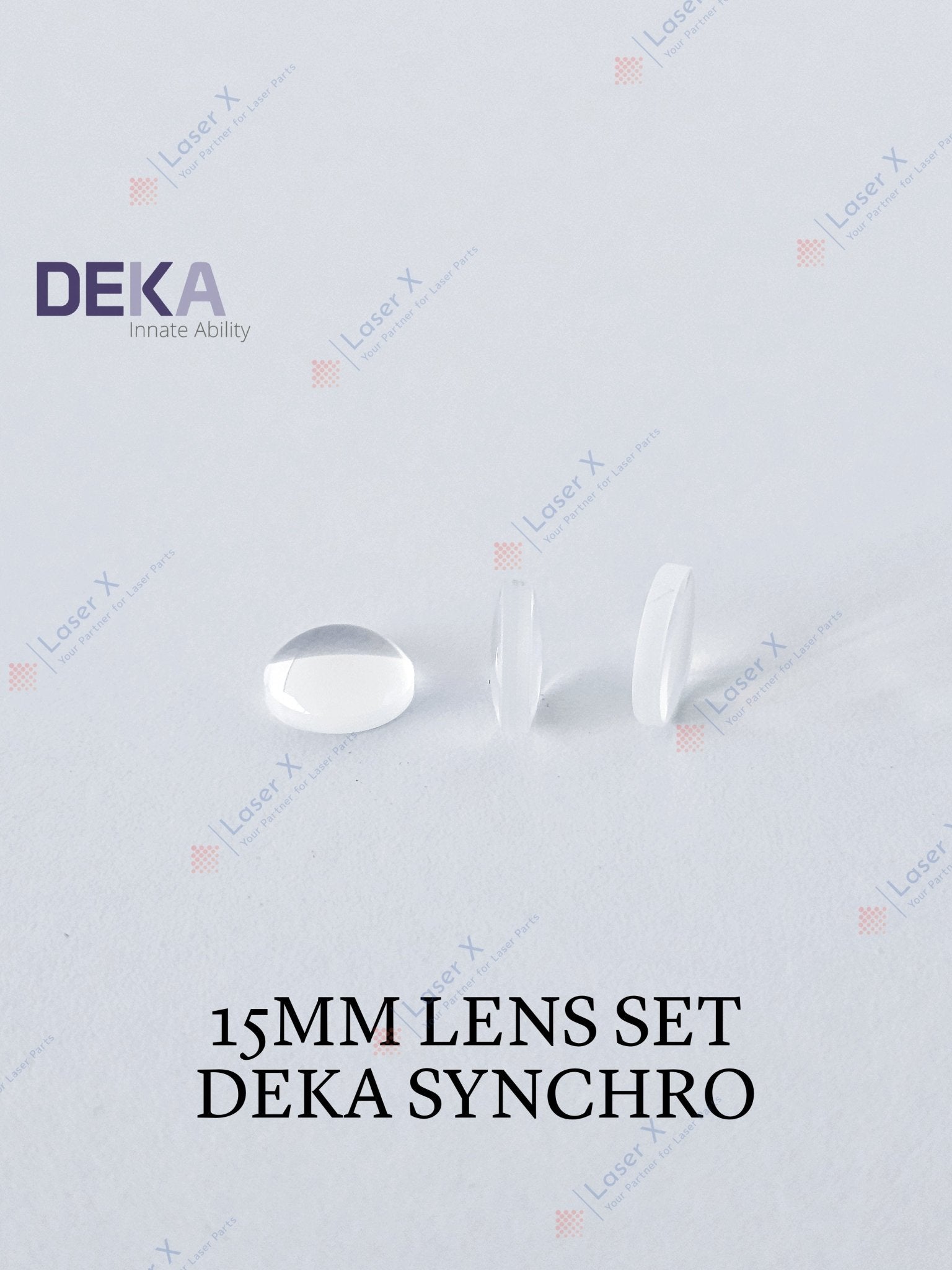 15mm Handpiece Lens Set, DEKA Synchro Replay 2.4.2 / 3.4