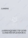 20x20mm Square Tip Lens, Lumenis Splendor X | SPNB151520