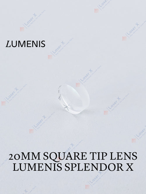 20x20mm Square Tip Lens, Lumenis Splendor X | SPNB151520
