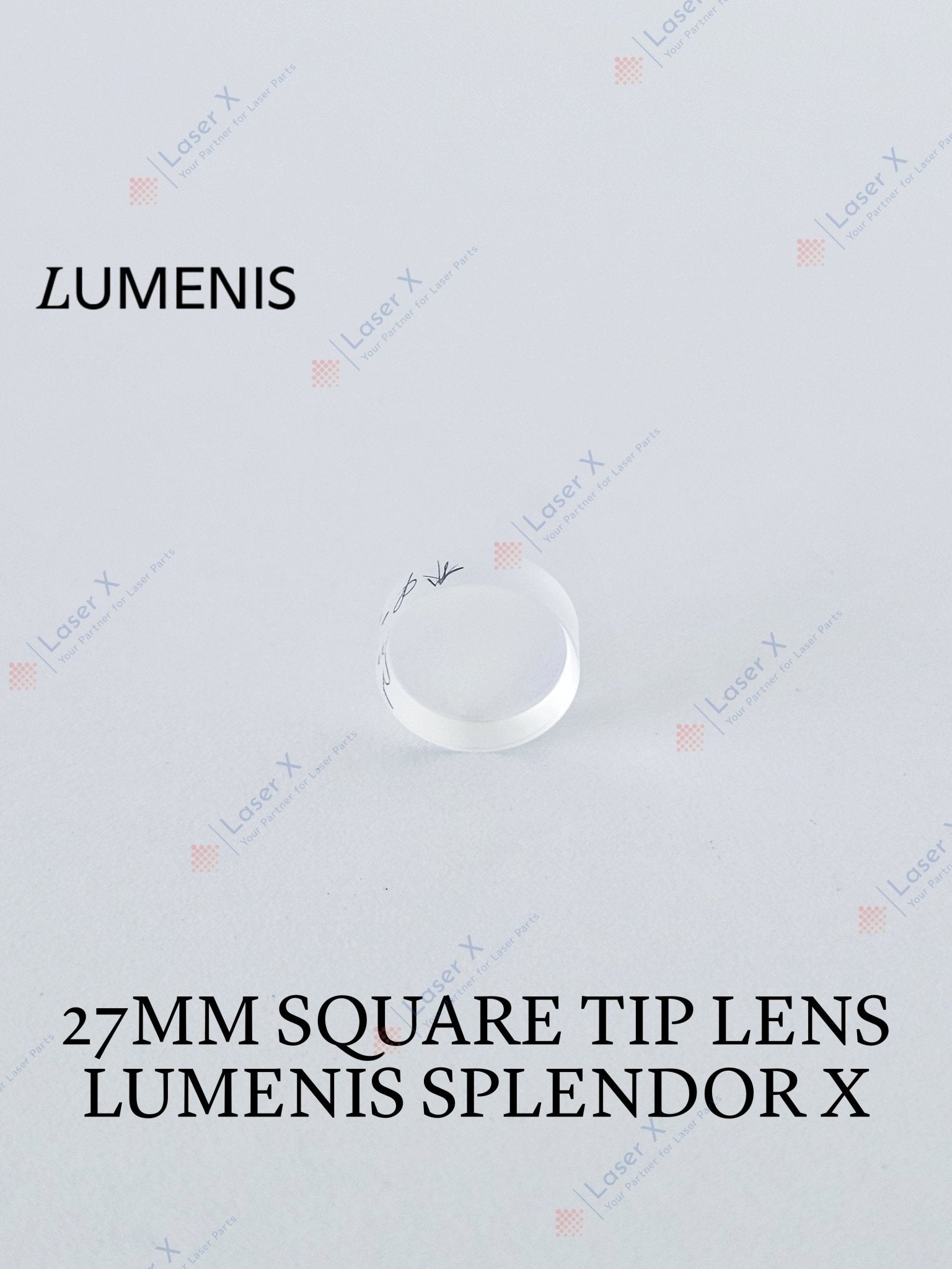 27x27mm Square Tip Lens, Lumenis Splendor X | SPNB151040