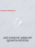 2nd Handpiece Lens, 18mm, Quanta System Duetto, Thunder | OBM003156