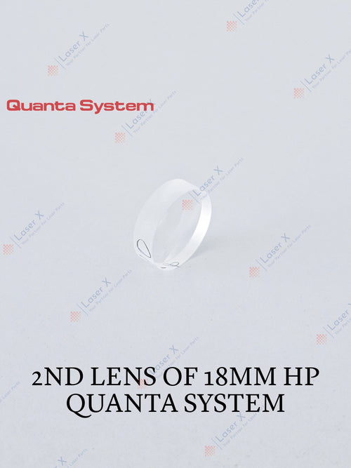 2nd Handpiece Lens, 18mm, Quanta System Duetto, Thunder | OBM003156