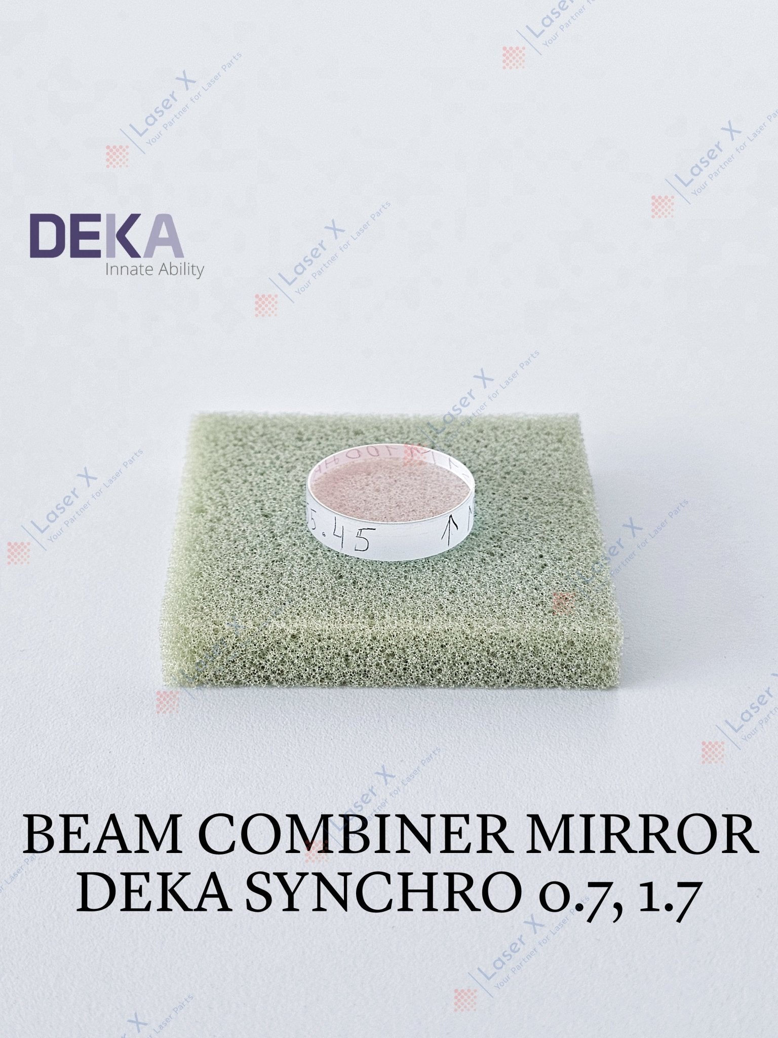 45° Beam Combiner (Dichroic) Mirror, DEKA Synchro Replay 0.7 / 1. 7