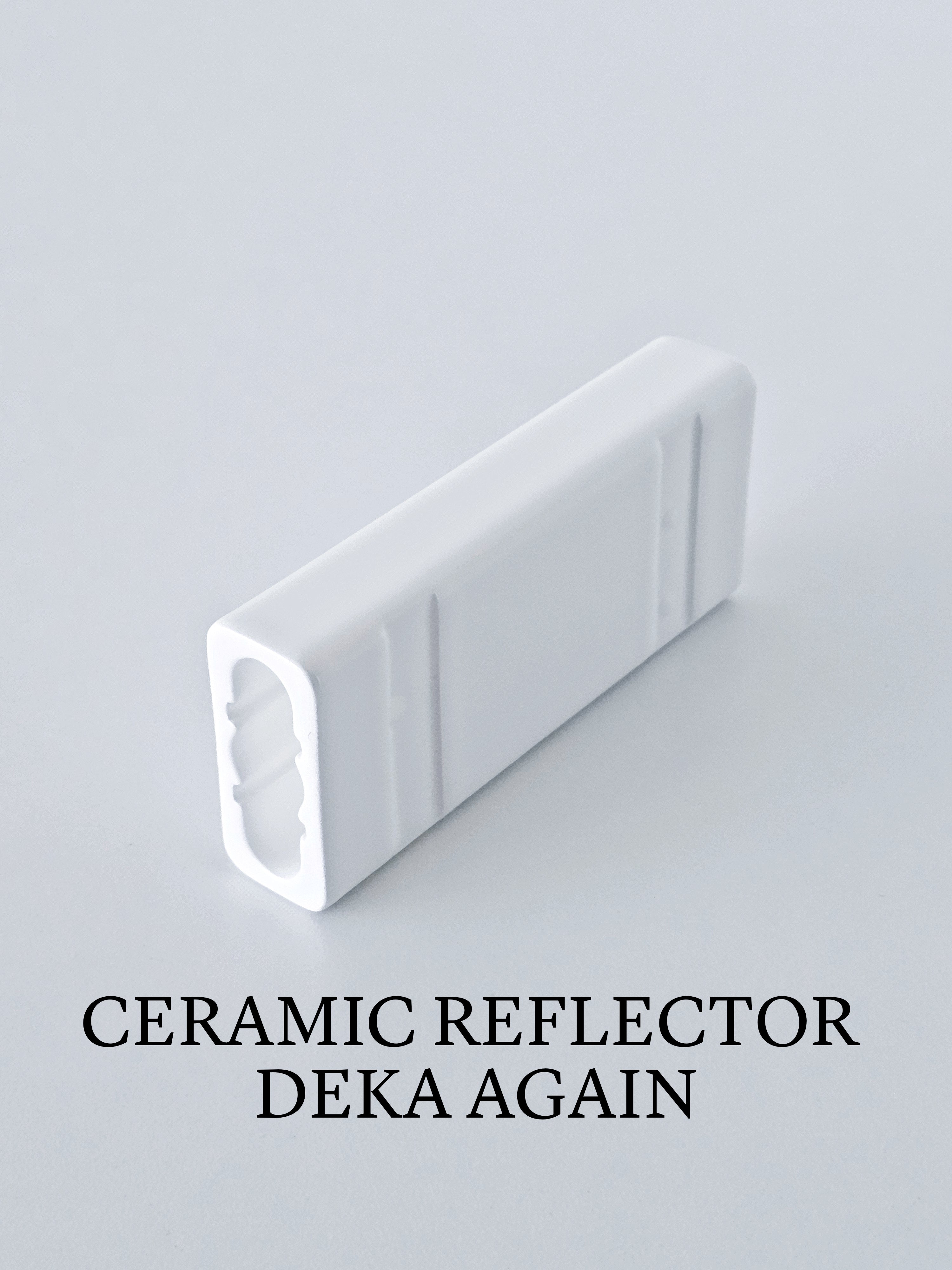 Ceramic cavity reflector for DEKA Again laser hair removal device, replacement ceramic reflector for laser cavity.