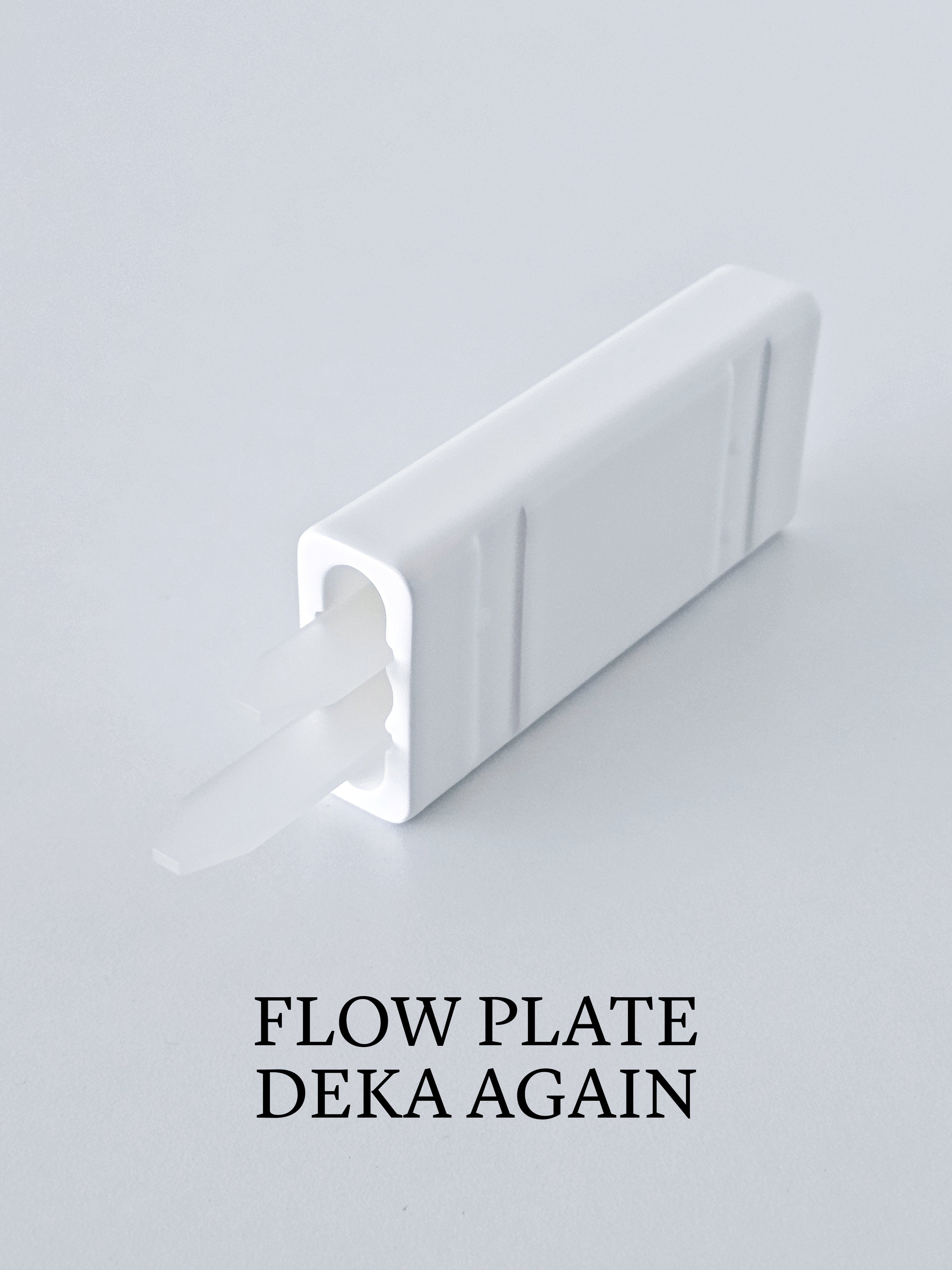 Flow plate, UV filter glass, for DEKA Again laser hair removal device, 