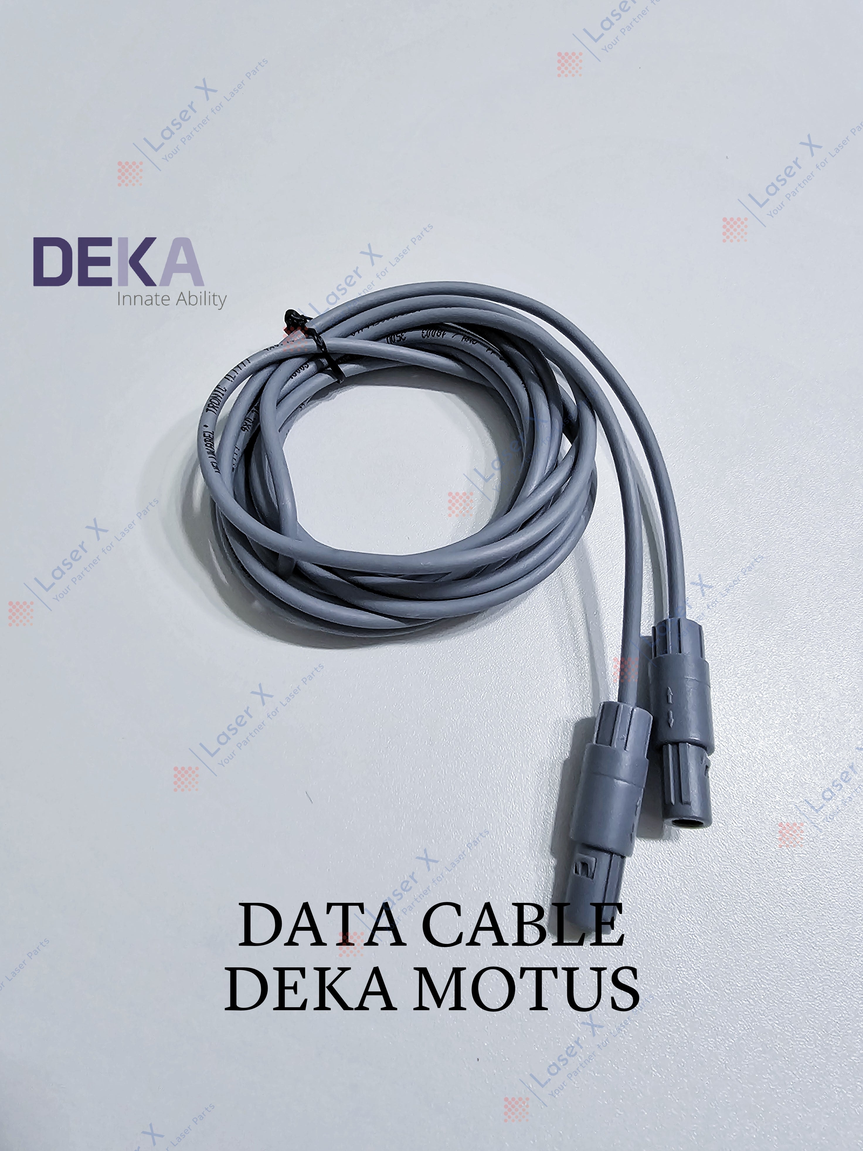 Data cable for DEKA Motus AX / AY laser hair removal device (W00597), replacement internal data communication cable.