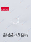 1st Lens of 16 - 20 - 25mm Cartridge for Lutronic Clarity II