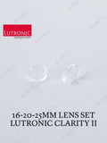 16 - 20 - 25mm Cartridge Lens Set for Lutronic Clarity II
