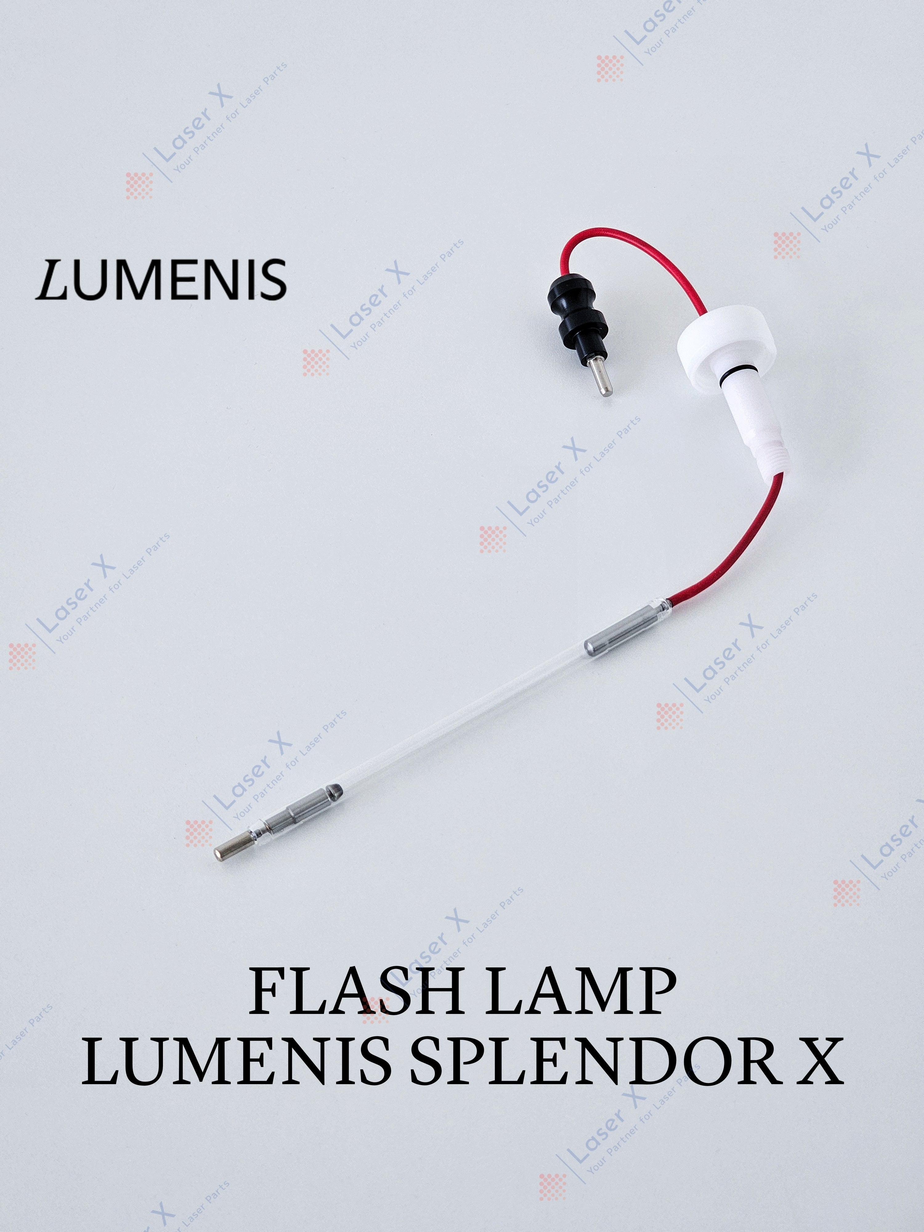 Flash lamp (USA) for Lumenis Splendor X laser (KT-5000000), replacement xenon flashlamp for laser system.
