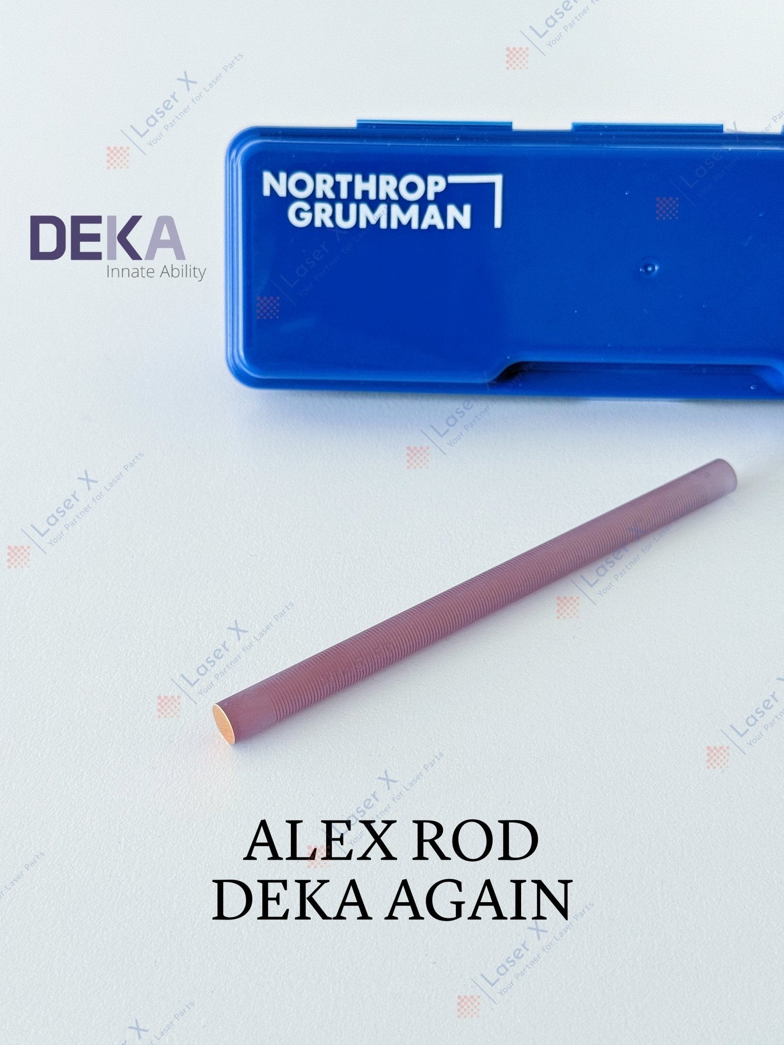 Alexandrite Laser Rod, DEKA Again, Again Pro