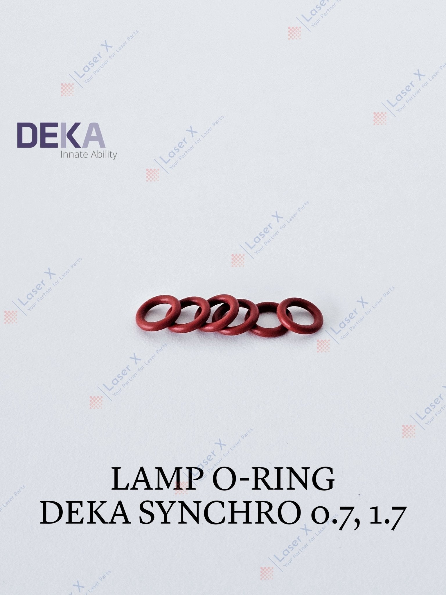 Lamp O-Ring for DEKA Synchro Replay 0.7, 1. 7