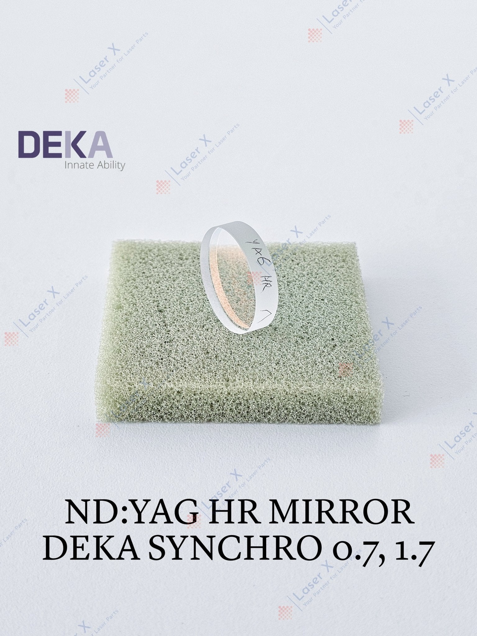 Nd:YAG HR Mirror, DEKA Synchro Replay 0.7 / 1. 7