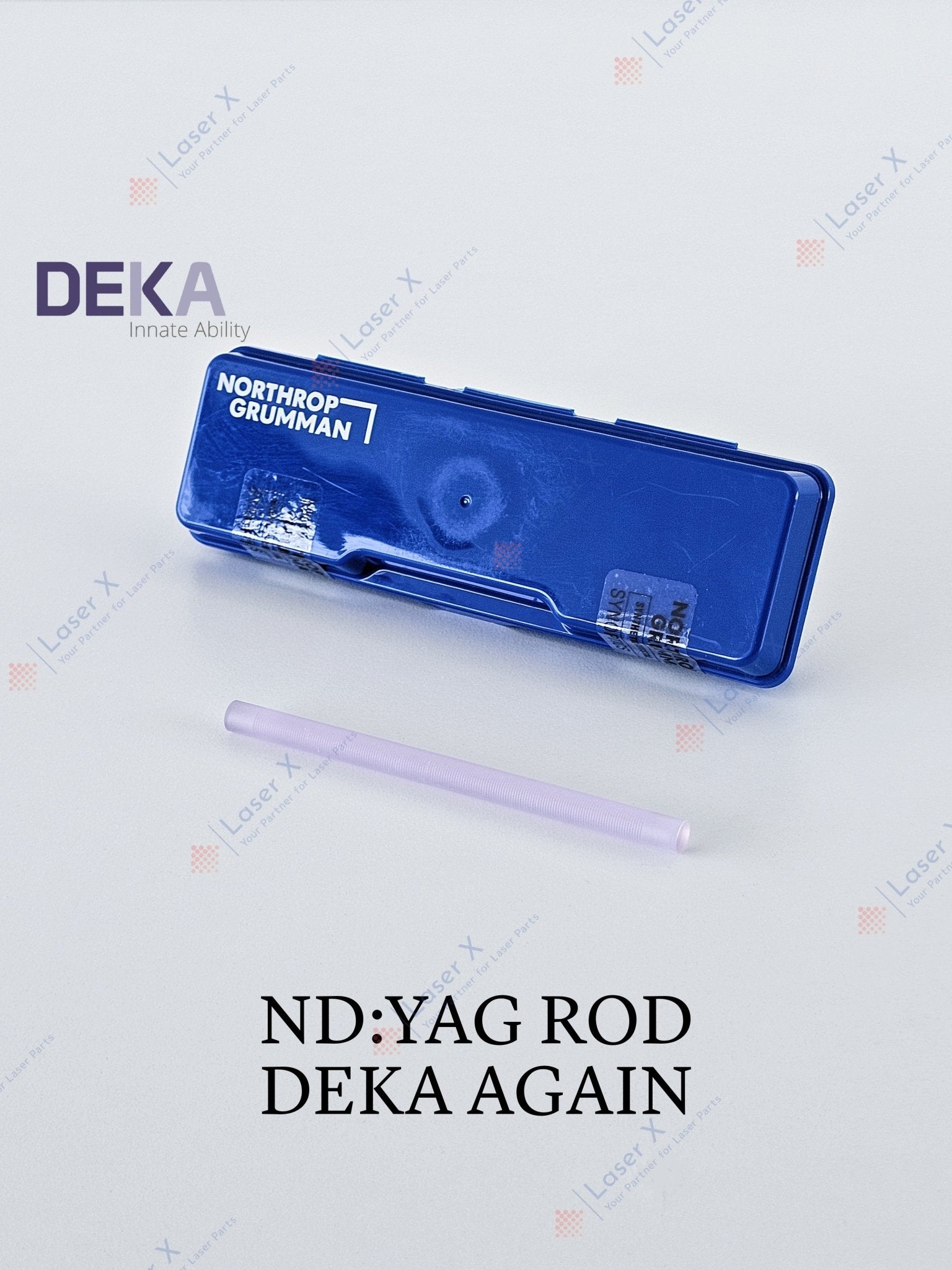 Nd:YAG Laser Rod, DEKA Again, Again Pro